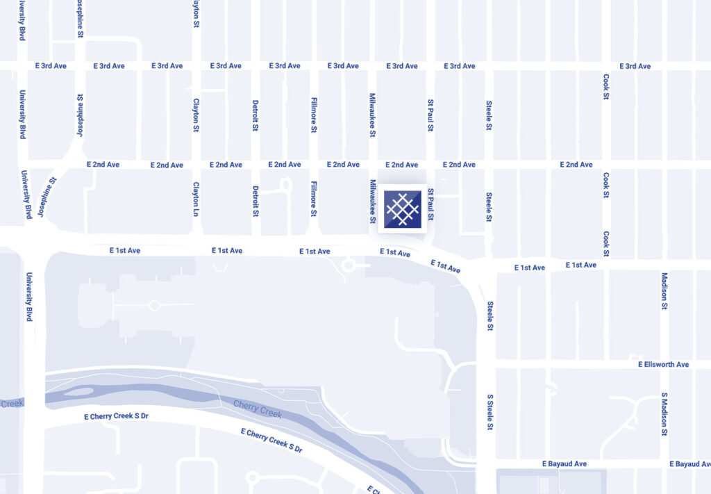 Denver Location Map